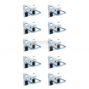 Gereedschapshaak gesloten U-vorm 10 stuks