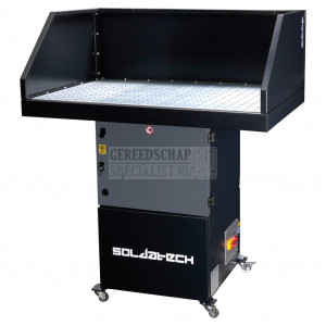 Lasdampafzuigtafel mobiel 0.75kW 1000 m³/h