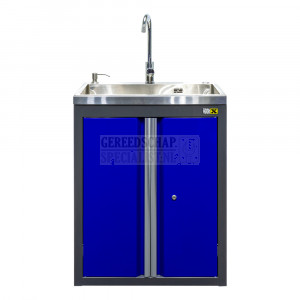 Onderkast met spoelbak BLAUW