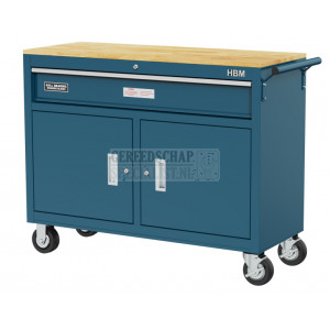 Gereedschapswagen / werkbank 125 cm BLAUW