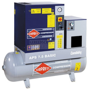 AIRPRESS 400V schroefcompressor combi dry APS7.5 basic