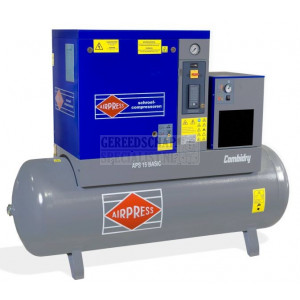 AIRPRESS 400V schroefcompressor combi dry APS 20 basic