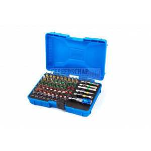 HBM 60-delige 25 en 50 mm PROFI bitset