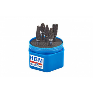 HBM 5-delige volhardmetalen frezenset
