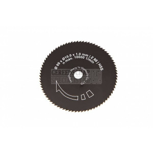 SCHEPPACH zaagblad voor de PL285 invalzaag 89 mm - 80T
