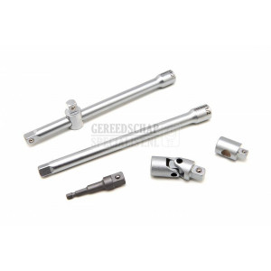 PROXXON 1/2" adapter 1/2" binnenvierkant-3/8" buitenvierkant"