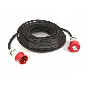 HBM 380 Volt 5Gx1,5 mm PROFI verlengsnoer 25 meter