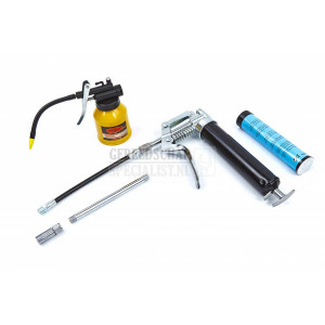 HBM vetspuit met 120cc oliekan