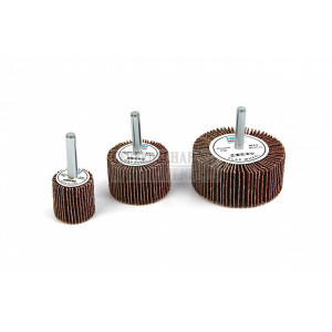HBM 40 x 25 mm lamellen schuurschijf met 6 mm opname