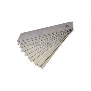 HBM 10-delige set 18 mm reserve afbreekmessen