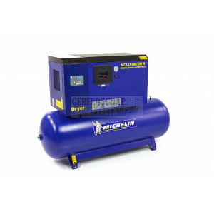 MICHELIN 10 PK 500 Liter Gedempte compressor MCXD 988/500 N met droger