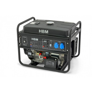 HBM aggregaat 5500 Watt. met 420cc OHV-benzinemotor