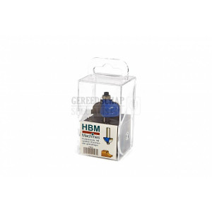 HBM PROFI HM profielfrees. lijstfrees R8 x 32 mm met geleidelager