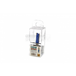 HBM PROFI HM groeffrees 12 x 25 mm recht model