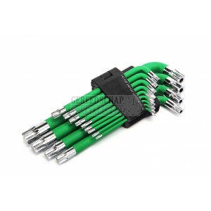 HBM 13-delige lange TORX inbussleutel set - grote maten