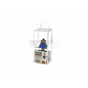 HBM PROFI HM profielfrees. lijstfrees R3,2 x 25,4 mm met geleidelager