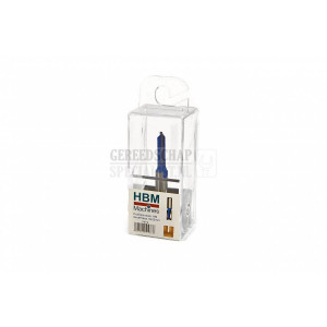 HBM PROFI HM groeffrees 6 x 20 mm recht model
