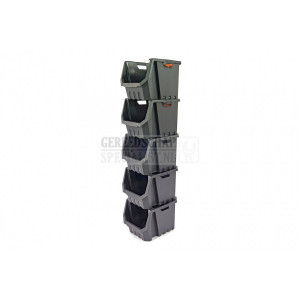 TACTIX PROFI opbergbak. stapelbak 45,5 x 58 x 40 cm