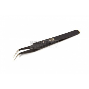 HBM PROFI anti-magnetische RVS pincet met gebogen bek