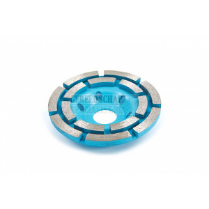 SILVERLINE 100 mm diamant komschijf met dubbele rij