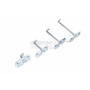 HBM 50 x 6 mm enkele haak voor gereedschapswand