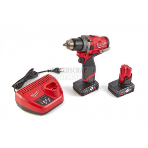 MILWAUKEE M12 FPD-402XA accu-slagboormachine 12 Volt 4.0 AH