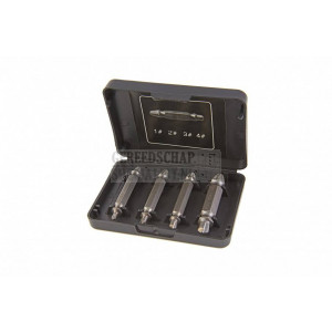 HBM 4-delige dolle schroeven removerset model Grabit