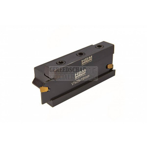 HBM 10 mm afsteekhouder met 2mm HM wisselplaat