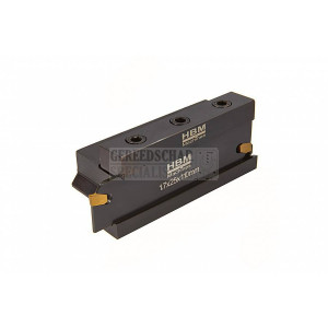 HBM 14 mm afsteekhouder met 2mm HM wisselplaat