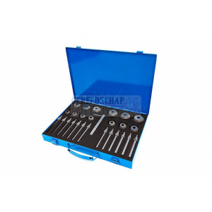 HBM 27-delige klepzitting slijper / frees set