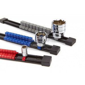 HBM 3-delige doppenrails set voor 3/8""