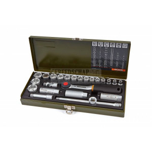 PROXXON 24-delige dopsleutelset 3/8" CrV