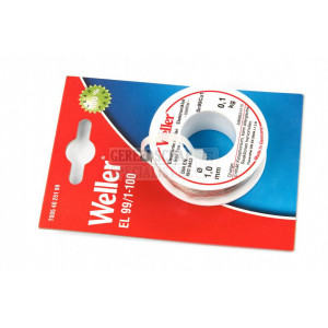 WELLER EL 99/1-100 soldeertin loodvrij - 1mm - 100g - T0054025199