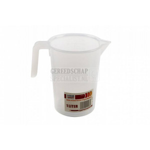 HBM kunststof Maatbeker 1 Liter