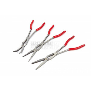 HBM PROFI 330 mm 3-delige lange tangenset met dubbel werk