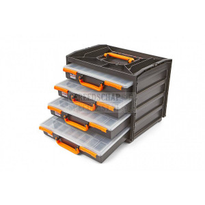 HBM 5-delige draagbare assortimentsdoos. assortimentskoffer DeLUXE