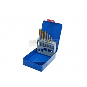 HBM 7-delige HSS -TIN gecoate machinetapset M3-12