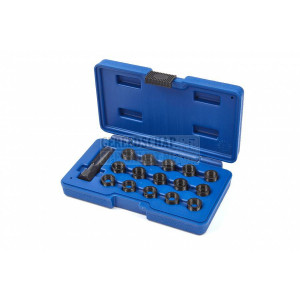HBM 16-delige draad reparatieset voor bougies