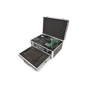 HITACHI DS18DJL 18 Volt 1,5 AH In Alu koffer met 100-delige accessoires