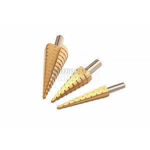 HBM 6 - 39 mm HSS - TIN gecoate trapgatboor