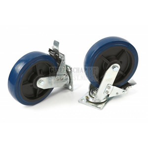 HBM PROFI 200 mm zwenkwiel met Rem