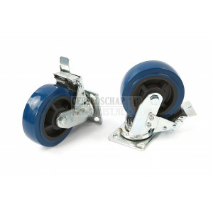 HBM PROFI 150 mm zwenkwiel met Rem