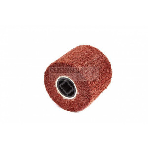HBM nylon Web schuurcylinder voor satineermachine 100 x 120 mm Grit 80