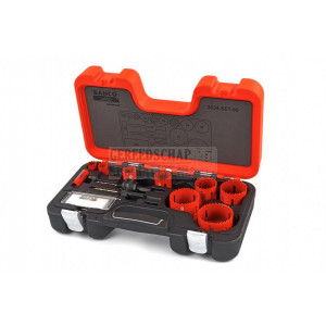 BAHCO 3834-set-95 12-delige Bi-Metaal gatzagenset in koffer