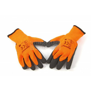 HBM Felgekleurde ORANJE bouwhandschoenen