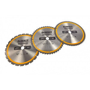 DEWALT accessoires DT1964-QZ cirkelzaagblad 305 x 30 mm 3-Pack DT1958-QZ + DT1959-QZ + DT1960QZ