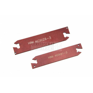 HBM 26 mm afsteekmes voor 3 mm wisselplaten