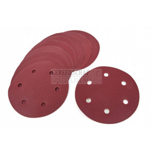 HBM 180 mm 10-delige k240 schuurschijfset voor HBM 180 mm wand- en plafondschuurmachine