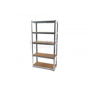 HBM legbordstelling. garagestelling. opbergrek 5 x 35 Kg