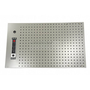 HBM gereedschapsbord 105 x 61 cm metstekkerdoos voor werkplaatsinrichting
